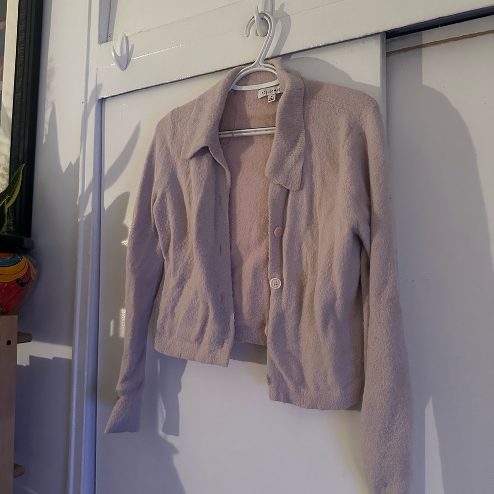 Hooked Up by IOT Soft Pink Sweater